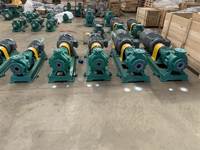 氟塑料襯里離心泵